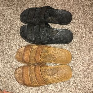 Jandals (Black & Brown)